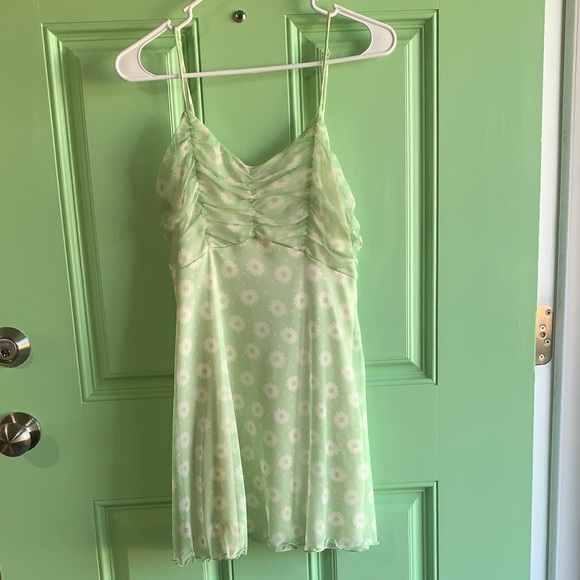 Altar'd State Dresses & Skirts - Altar’d State Women’s Light Green Floral Dress - size Small